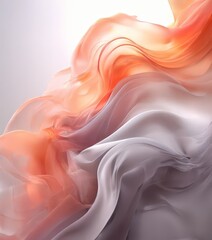 Obraz premium abstract background with flowing fabric