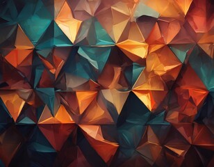 Obraz premium abstract poly