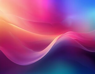 abstract background with colorful waves