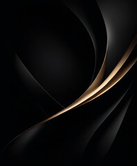 black and gold abstract background