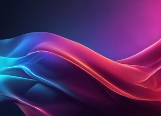 Fototapeta premium abstract background with colorful waves