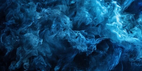 blue smoke background