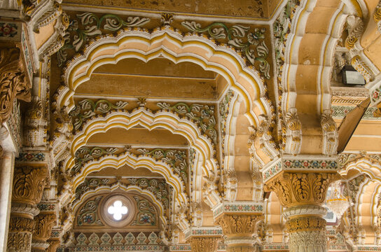 Pune, Maharashtra, India. December 20. The Mahadji Shinde Chhatri and Lord shiva Temple, Memorial of the military leader Mahadji Shinde, one of the most significant landmarks in the city. 