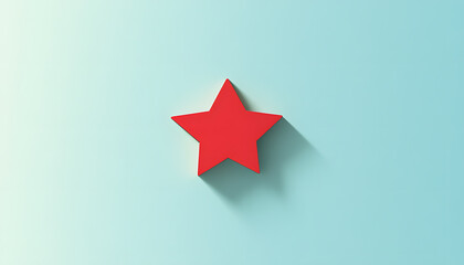 A single, small icon or symbol, such as a star or heart, centered on a solid background.