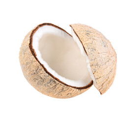 Coconut , Half of coconut on transparent png