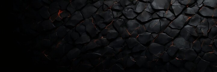 dark background with lot rocks