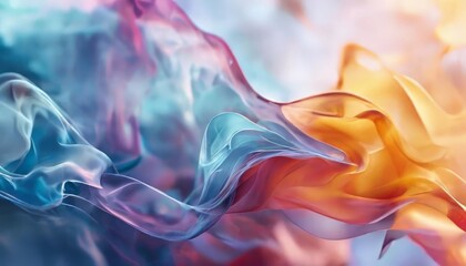 Fototapeta premium colorful smoke background