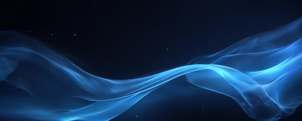 abstract blue smoke background