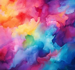Fototapeta premium colorful paint background