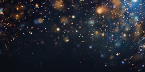 Obraz premium dark background with many small pieces con