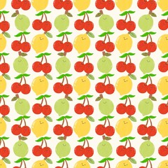 Fruits Seamless Patterns