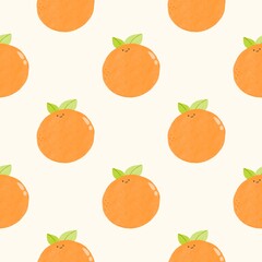 Orange Seamless Patterns
