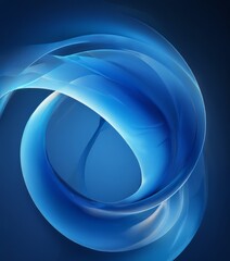 abstract blue background with curved lines