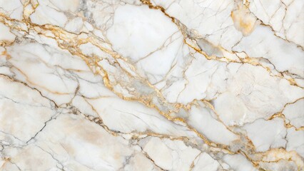 Fototapeta premium Gorgeous abstract close-up of white marble's intricate veining pattern, showcasing subtle texture and soft, creamy tones with delicate cracks and subtle imperfections.