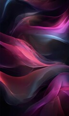 Fototapeta premium abstract background with pink and blue waves