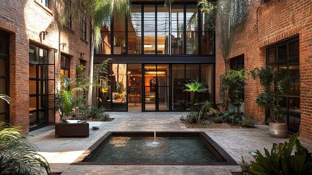 41. Adaptive reuse architecture transforming historic buildings into modern living spaces