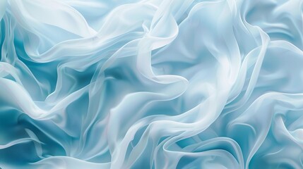 Obraz premium Abstract flowing blue pattern 