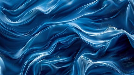 Obraz premium Abstract flowing blue pattern 