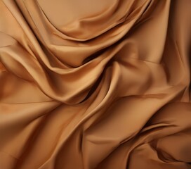 Fototapeta premium brown silk fabric background