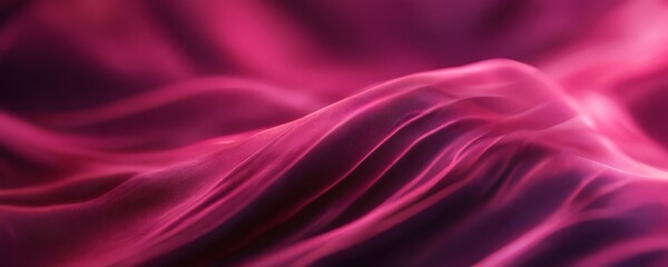 pink silk fabric with black background