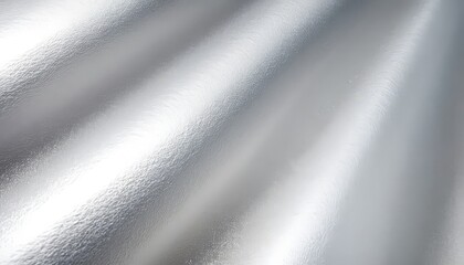 close up silver foil