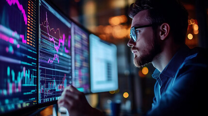 Operations analyst optimizing supply chain data.