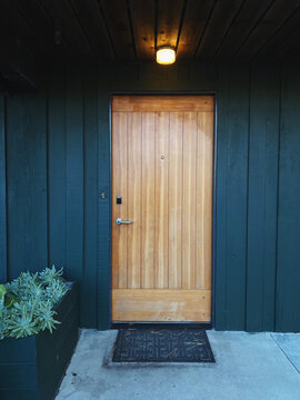 Hotel front door