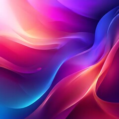 Fototapeta premium abstract background with colorful waves