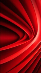 red abstract background with curved lines