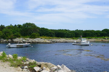boats on the river