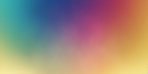 Obraz premium A vibrant, gradient-filled background that seamlessly transitions from dark blue at the top to a warm yellow at the bottom, with a subtle shimmer effect