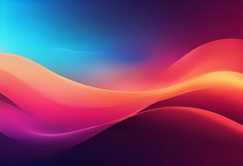 Fototapeta premium abstract background with colorful waves