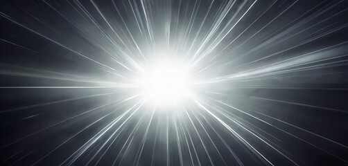 Obraz premium bright light burst in the dark