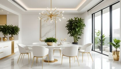 Photo interior modern design room 3d illustration