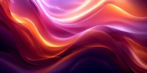 Fototapeta premium abstract background with colorful waves