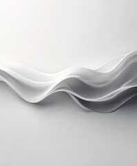 abstract white wave background