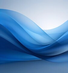 Obraz premium abstract blue wave background