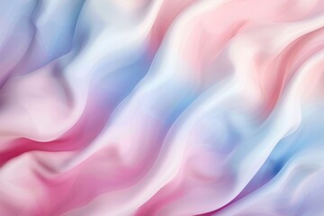 Obraz premium An enchanting array of soft pastel fabric folds, radiating with harmony and a sense of delicate grace.