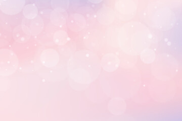 Colorful bokeh soft light abstract background