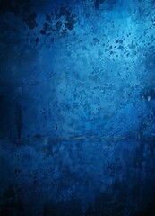 Fototapeta premium blue wall with black background