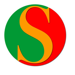 creative modern color full  letter logo design 