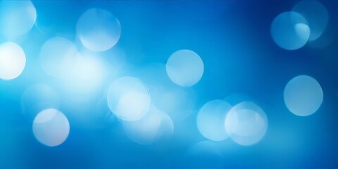 blue background with white circles