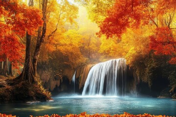 The Mae Klang Waterfall is part of Doi Inthanon National Park in Chiang Mai, Thailand.