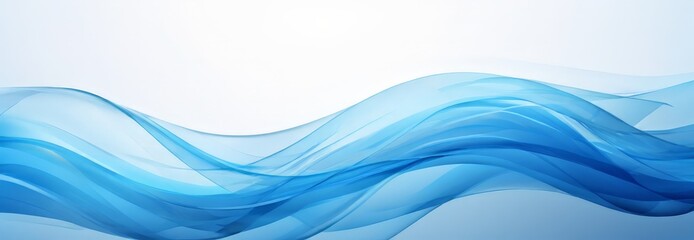 Fototapeta premium abstract blue wave background