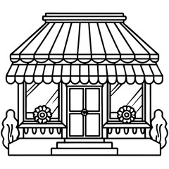 ancient greek temple vector