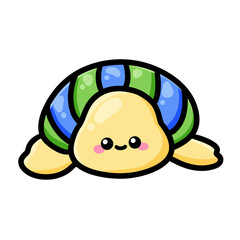 doodle cute sea and ocean animals whale, narwhal, starfish,marine plants,shell,octopus