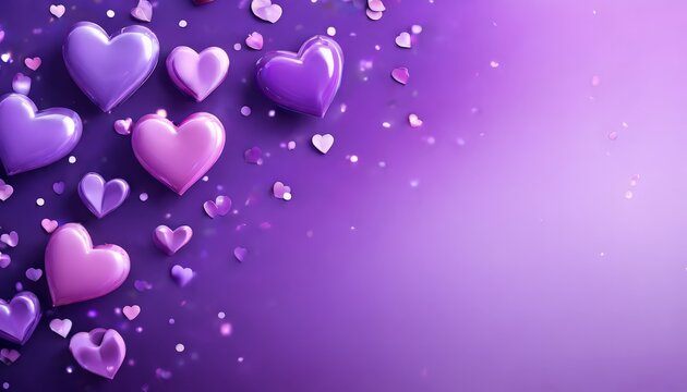 purple hearts wallpapers
