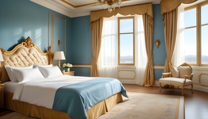 Photo interior modern design room 3d illustration