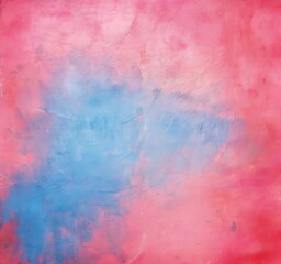 Fototapeta premium painting pink and blue sky