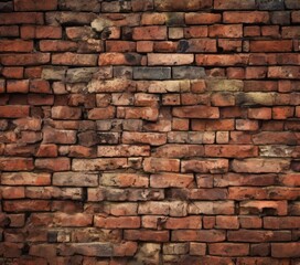 Obraz premium brick wall with lot bricks
